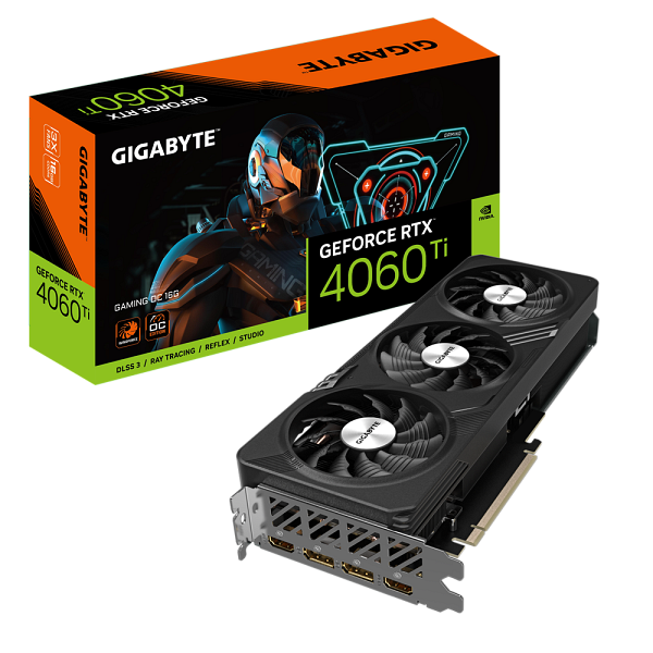   Gigabyte Gaming OC GeForce RTX 4060 Ti 16GB